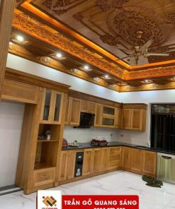 Mẫu Trần Gỗ Đỏ TGDO21