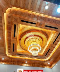 Mẫu Trần Gỗ Xoan TGX13