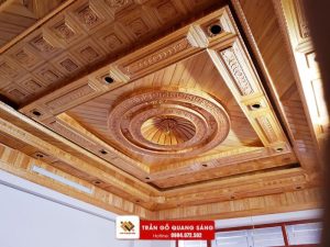 Trần gỗ hiện đại