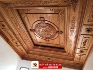 Trần gỗ tân cổ điển