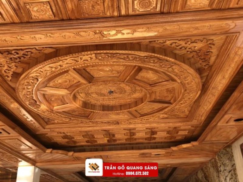 làm trần gỗ bao nhiêu tiền 1m2