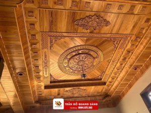 làm trần gỗ bao nhiêu tiền 1m2